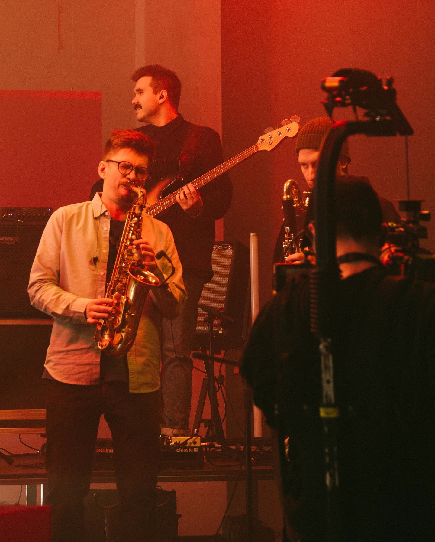 Levi's Music Project — the production team at work