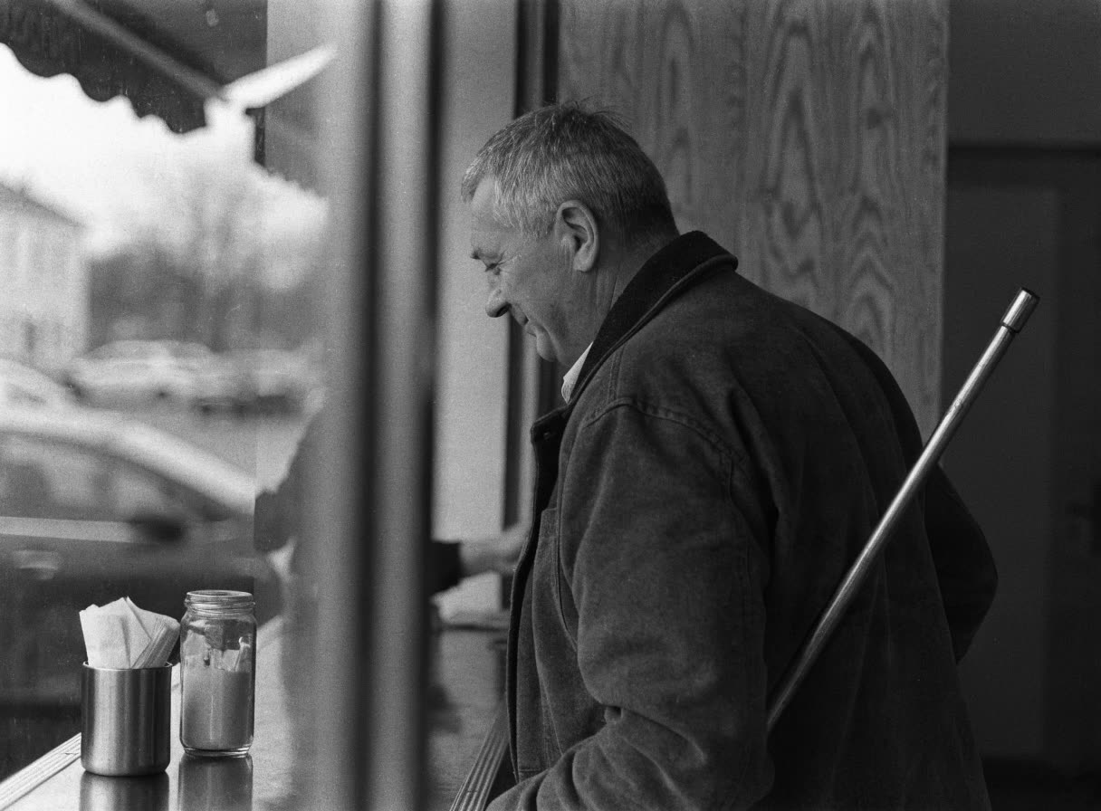 Sasha, the protagonist of Sound of Life, during the documentary study